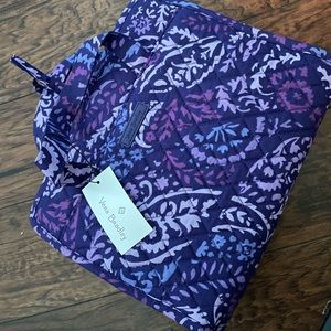 Vera Bradley hanging organizer purple paisley new with tag